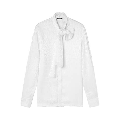 camicie bianche versace